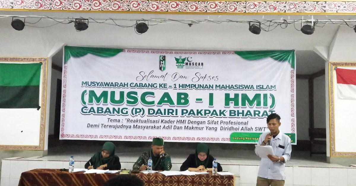 HMI kota manggar Gelar Musyawarah Cabang